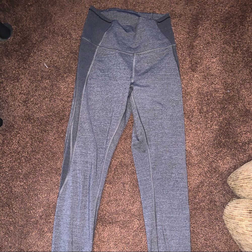 Lululemon Gray Leggings Size 4